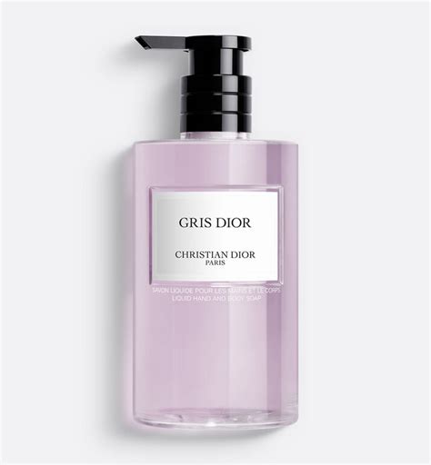 Gris Dior: cleansing liquid soap for the hands and the .